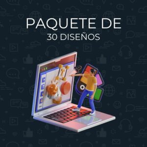 Paquete de 30 diseños